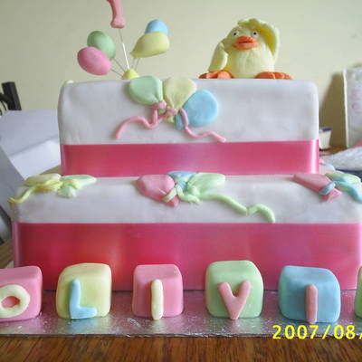 First Birthday Cake