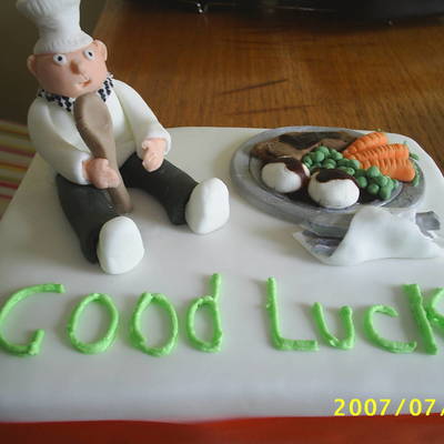 Chef Good Luck Cake