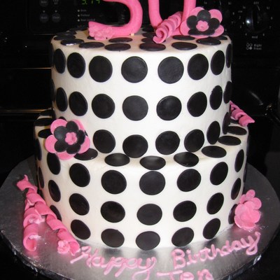 Pink And Black 30Th Birthday