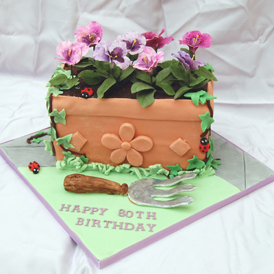 Flower Box Cake
