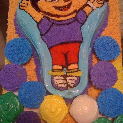 Dora Bday Cake