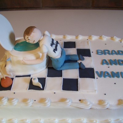 Plumber's Grooms Cake