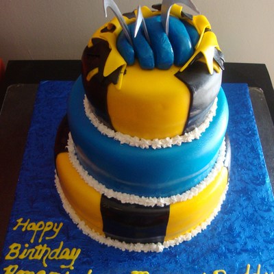 Wolverine Cake From Xmen
