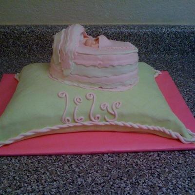 Baby Shower Pillow Cake