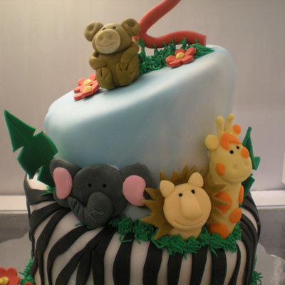 Jungle Cake Topsy Turvy