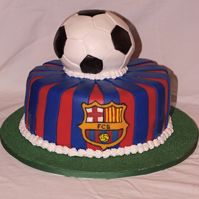 Barcelona Football Club Cake