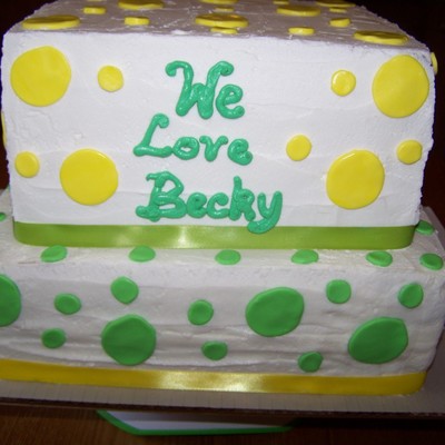 Beckys Retirement Cake