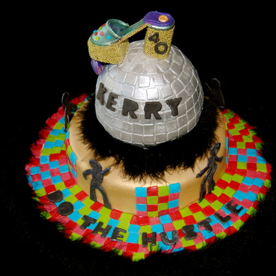70's Disco Cake