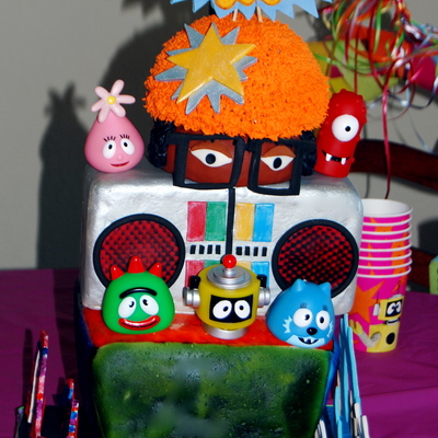 Yo Gabba Gabba Cake