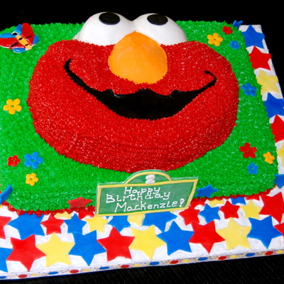 Elmo Cake