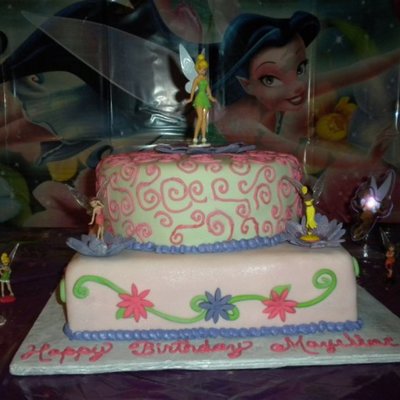 Tinkerbell Cake