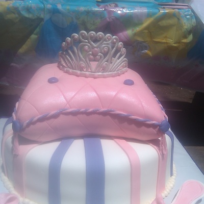 Princess Pillow Cake