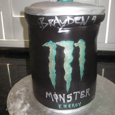 Monster Energy Drink Can