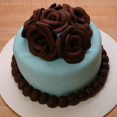 Chocolate Bouquet Cake