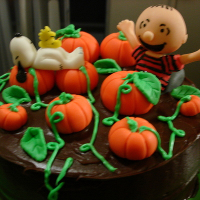 Charlie Brown And The Pumpkin Patch