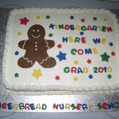 Preschool Graduation Cake
