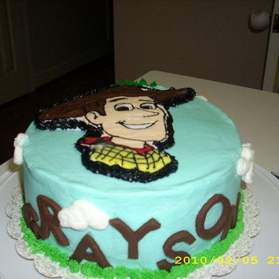 Toy Story Woody Cake