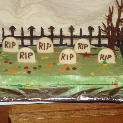Graveyard Cake