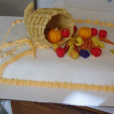 Cornucopia Cake