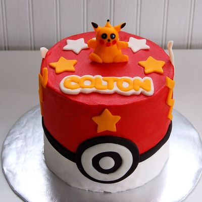 Pokemon Cake