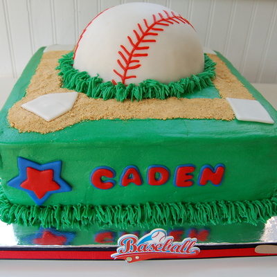 Baseball Birthday Cake