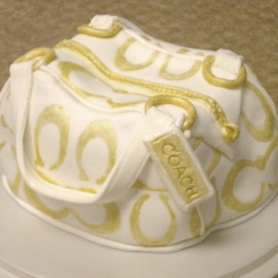 Coach Purse Cake