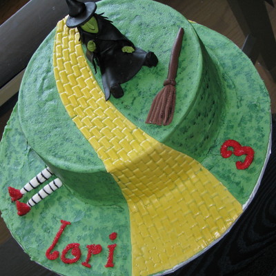 Wicked Witch Of The West Cake