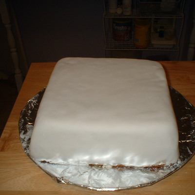 First Time Using Fondant