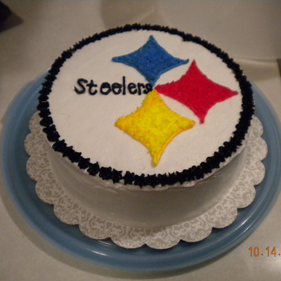 Steelers First Cake I Ever Made (Colors Are Opposite)