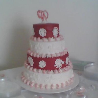 Pepermint Christmas Cake