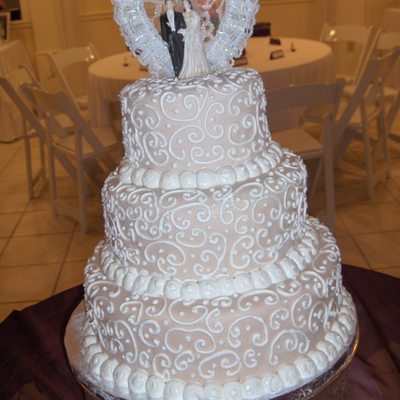 Jill's Wedding Cake