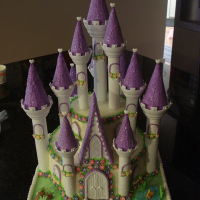 Wilton Princess Castle Cake