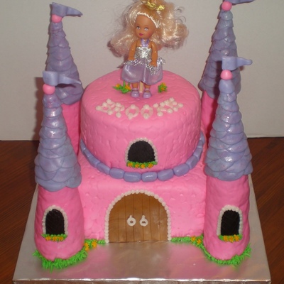 Princess Castle Cake