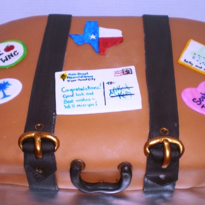 Going Away - Bon Voyage Suitcase
