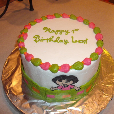 Dora The Explorer Cake