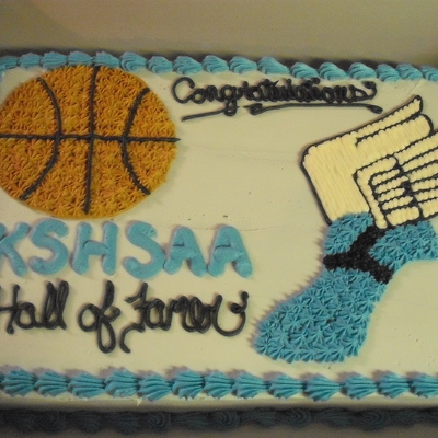 Basketball/track Cake