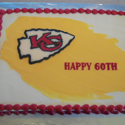 Kc Chiefs Cake