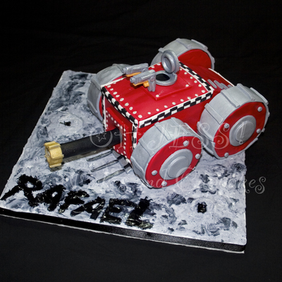 Combat Tank Cake