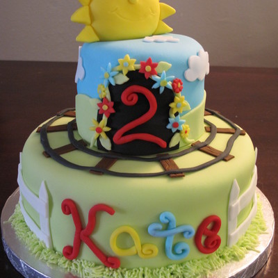 Girly Thomas Cake