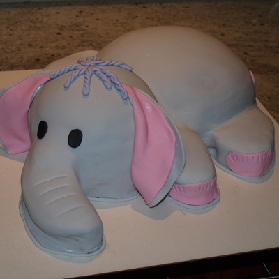 Children's Elephant Cake