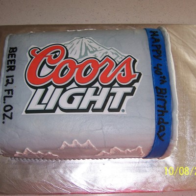 Coors Light Can