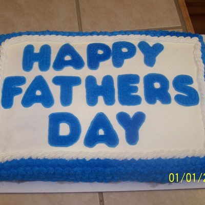 Fathers Day Cake