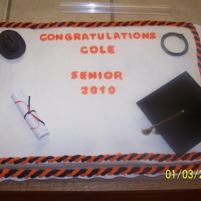 High School Graduation Cake