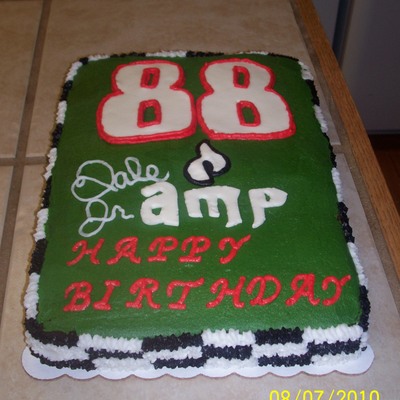 Dale Jr Birthday Cake