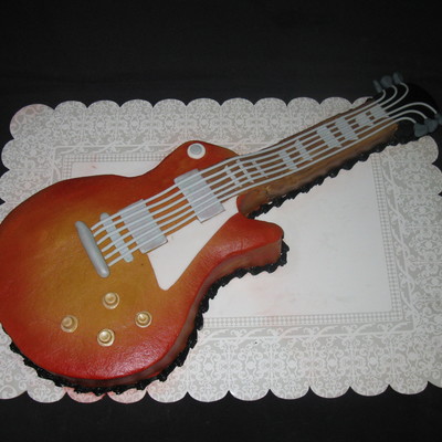 Buttercream Guitar