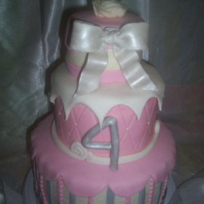 Tea Party Birthday Cake