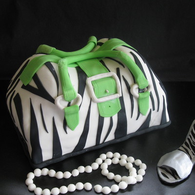 Zebra Pocket Book And Shoe