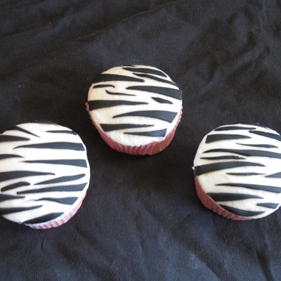 Zebra Cupcakes