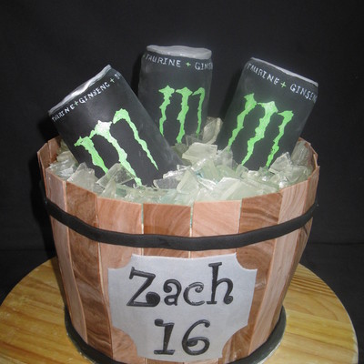 Monster Energy Drink Barrel