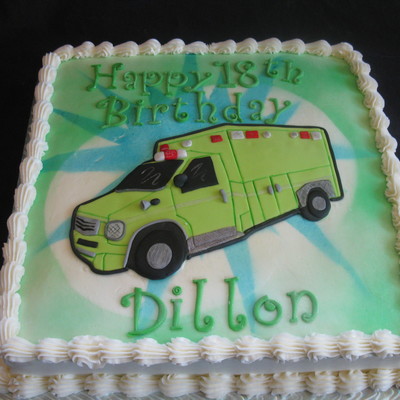 Fondant Firetruck